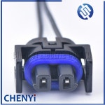 GM 쉐보레용 자동 방수 커넥터, 에어컨 압축기 와이어 하네스 플러그, 2 핀 12162017 H1348 2P H1490 2P : 집구스토어