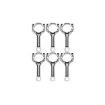[호환] 6pcs 커넥팅로드 2011-2019 현대 기아 G6DH 3.3 엔진 구성 요소 부품 자동차 액세서리 : 비상MARKET