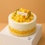 빵드씨엘 갸또쇼콜라 생망고 샤인머스켓 영암무화과 생크림케이크 (봉담프라이드시티전용) : 빵드씨엘베이커리