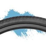 GRELiving 20/24/26x 1.75 자전거 타이어 세트, AV35mm 내부 튜브 밸브 및 레버가 포함된 2팩 산악 교체 키트, 어려운 도로용 BMW 고무 MTB... 