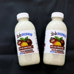 1등급 원유로 만든 딸기 블루베리 선물용 무가당 수제 공주밤 수제 요거트 500ml 4개 : 하대목장