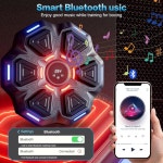 PURUYE 2025 새로운 음악 복싱 기계 스마트 블루투스 펀치 및 성인용 트레이너 : 퓨처라이프몰