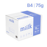 밀크 B4 복사용지 75g 2500매 250매x10권 1BOX : 밀크페이퍼