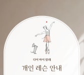 90분 개인레슨 1회권 : 디어 마이 발레