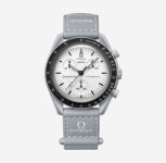 [스와치 시계] 스와치 x 오메가 바이오세라믹 문스와치 1965 그레이 화이트 SO33M106 : 나인스타 라이터공장