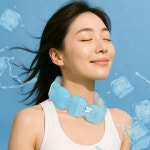 아이스넥밴드 아이스넥쿨러 넥쿨러 쿨스카프 얼음목걸이 쿨링 : 라포미.