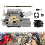 MS251 전기 톱 수리 용 유지 기화기 15105cm 키트 연료 효율 : 18-ssparts-a