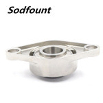 CNC 스테인레스 스틸 외부 구형 베어링 시트 SUCFL201 202 203 204 205 206 207 208 209 1 개 : 랜선팡팡