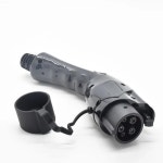 [호환] EVSE 16A 32A 50A SAE J1772 유형 1 Femal AC EV 플러그 케이블 없음 전기 자동차 차량 충전소 커넥터 : 어디마켓