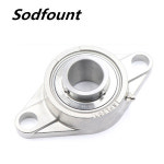 CNC 스테인레스 스틸 외부 구형 베어링 시트 SUCFL201 202 203 204 205 206 207 208 209 1 개 : 랜선팡팡