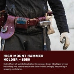 옥시덴탈 가죽 하이 마운트 해머 홀더, 옥시레드 - 미국산 : 티디익스프레스