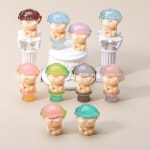 한세트/10pcs  수지 인형매력 DIY 재료 테이블 홈 장식 액세서리 작은 유행 장난감 블라인드 박스 가방 선물 J6028 : 이노브라이프