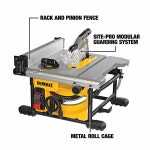잡사이트용 DEWALT 테이블 톱, 컴팩트, 8-1/4인치 톱 스탠드, 모바일/롤링(DWE7485 및 DW7440RS) w/ 8-1/4 Table Saw : 묵직한스토어