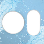 LED 방수등 원형 20W 화이트 주광색 : 루온라이팅