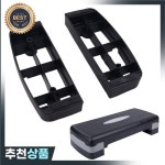 1쌍 유산소 피트니스 스테퍼베이스 조정  카디오 페달 운동기 기본 장비 : 제이케이7