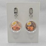 미니어처 떡볶이 키링(2종) : 돌하우스 로즈