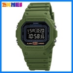 Skmei 1628 남자 시계 듀얼 타임 카운트다운 다기능 디지털 스포츠 시계 패션 레트로 방수 시계 1999 1743 2056 : onsaeonsae