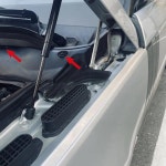 10Pcs 나일론 전면 배터리 커버 카울 트림 패널 클립 자동 패스너 랜드 로버 레인지 IV L405 2012 - 2019 2020 2021 : 제이케이10