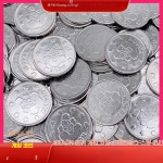 상업용 오락실 게임장 테마파크 제품 코인 토큰 동전 아케이드 500개 수량 최소 주문 1. 광대 동전 1개 : 와이피스