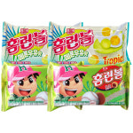 해태 홈런볼 초코 41g 2개 + 멜론우유 43g 2개 과자 사무실 탕비실 간식 대용량 : 대박상점