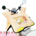 G1479 산리오 오토바이 전기자전거 커버 귀여운 캐릭터 보호 여름 겨울 선물 : 쿠마네상점