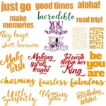 로드 트립 알로하 금속 절단 다이 스텐실, DIY 스크랩북 사진 앨범 장식 엠보싱 종이 공예, 컷 2019 : Minerva Store