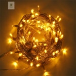 카트담기 100구 투명선 LED 웜색 지니전구10m 전원잭별매 반짝이조명 LED전구 : 나의 카트