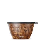 스웰 티크우드 샐러드볼 키트 용이성 안전 가능 사용 S well 트레이 마감 64 : 화이트트리002