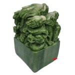 옥새 낙관 날인 개인사업자 황제 선물 인테리어 : 노란당근