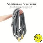 정원 워터 호스 농장 관 세차 PVC 릴 건용 2.5-30 가능한  줄무늬 파이프 : 바이포유6