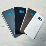 삼성에 적합한 갤럭시 S7 G9300 SM-G930F 후면 배터리 커버, 유리 문짝 하우징 교체용 휴대폰 케이스 : 런더록