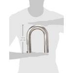 패트리어트 배기 H7017 1 5/8인치 연강 U 벤드 배기 파이프 : 블루T크