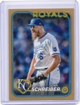 캔자스시티 로열스 존 슈라이버 탑스 골드 에디션 카드 : A 에이든
