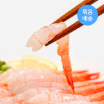 단새우 회 20pcs 아마에비 횟감 초밥 오마카세 L 3L 60g 100g : 인어교주해적단