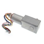 JGY370 DC 웜 기어 모터 가역 하이 토크 터보 기어드 모터 전기 기어 감소 인코더 6-150 RPM 6V 12V 24V : 랜선 Market