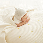 에시앙 누빔자수 역류방지쿠션 수유쿠션 출산선물 (커버분리형) 아이보리 : 에시앙