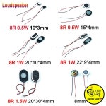와이어  라우드 스피커 8 폰 부저 8R 0.5W 직경 2 : 바이포유7