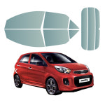 기아 모닝 메탈 반반사 썬팅지 측후면세트 DIY 셀프 열차단 반사 썬팅필름 : 뉴오토맥스