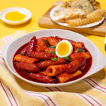 [바로얌] 이응떡볶이 소스품은 구멍 떡볶이 6팩  즉석 렌지 밀키트 : 카페이노스주식회사