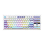 앱코 조약돌 키보드 텐키리스 보글보글 무소음 적축 사무실 저소음 기계식 해커 맘모스축 : 드림팩토리샵