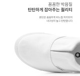 면단화 천실내화 중학생 학교 학생 간호신발 병원 고등학교 흰색 시험용 하얀색 : 더마켓코리아