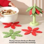 방지 나무 플레이스티브 식당 식탁 장식 주방 액세서리 B03E Light gr : J픽스