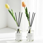[2+2] 코코도르 화이트라벨 플라워 데코 디퓨저 200ml 4개 집들이선물 홈인테리어 양재동꽃시장 : 코코도르