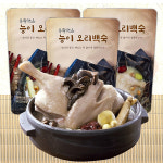 유황먹은 능이 오리백숙 국내산 한방 오리탕 3팩 : 나도store