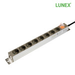 루넥스 서버탭 알루미늄 멀티탭 메인스위치 AL 멀티 콘센트 8구, 1.5m, 1개 : 매일전기