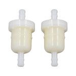 Quueparts 2 PCS 16248 인라인 연료 필터 35-16248 머큐리 마리너 닛산 토하츠 2사이클 4행정 아웃보드 교체 369022300M 369-02230-0... 