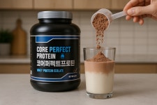 코어 퍼펙트 프로틴 단백질 보충제 분리유청 웨이프로틴 쉐이크 초코맛 : 게이너마트