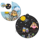 이햐 나무공작 부엉이 액자 만들기 1인용 어린이집만들기 : 2HA상점