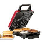 홀스타인 하우스웨어 HU-09008R-M 3-in-1 조식 스테이션 - 와플 에그 메이커 : 레몬1