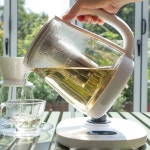 내열유리 전기 티포트 커피포터 포트기 차탕기 보리차 티마스터 : 와이디일렉